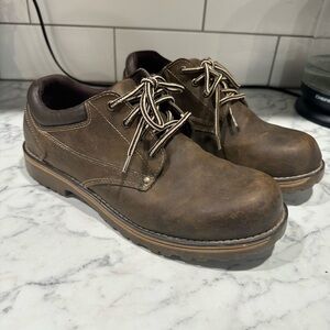 State street men’s size‎ 12 work boots brown tan